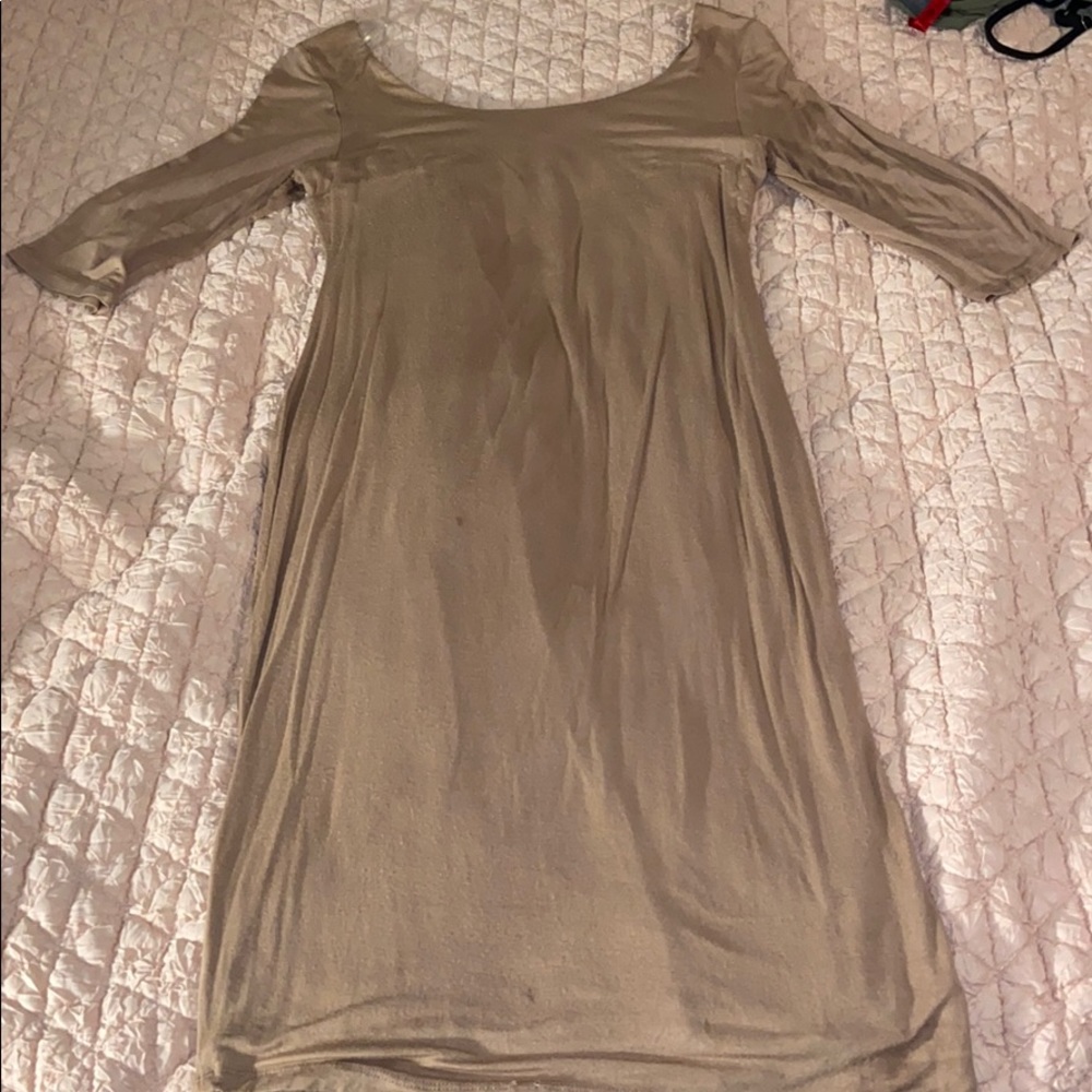 Tan sundress